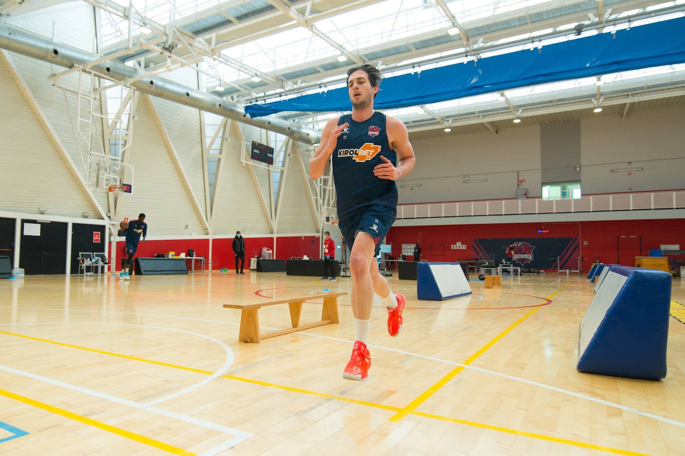 Fotos: El entrenamiento del Baskonia de este martes