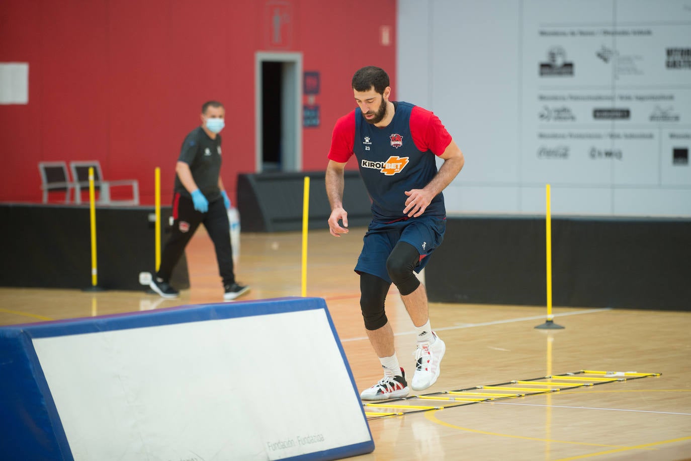 Fotos: El entrenamiento del Baskonia de este martes