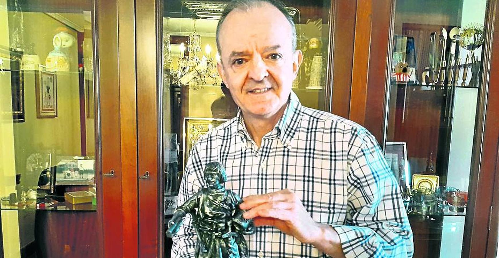 Jose Mari Amantes está a la espera de poder entregar el premio 'El paraje bilbaíno'.