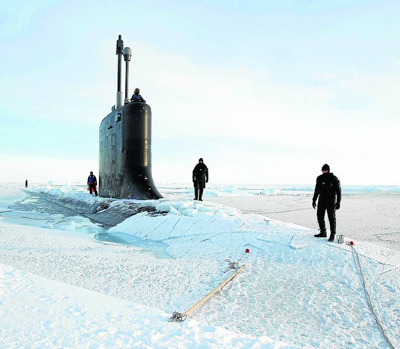 Hasta el deshielo, las aguas del Barents sólo podían ser surcadas por submarinos.