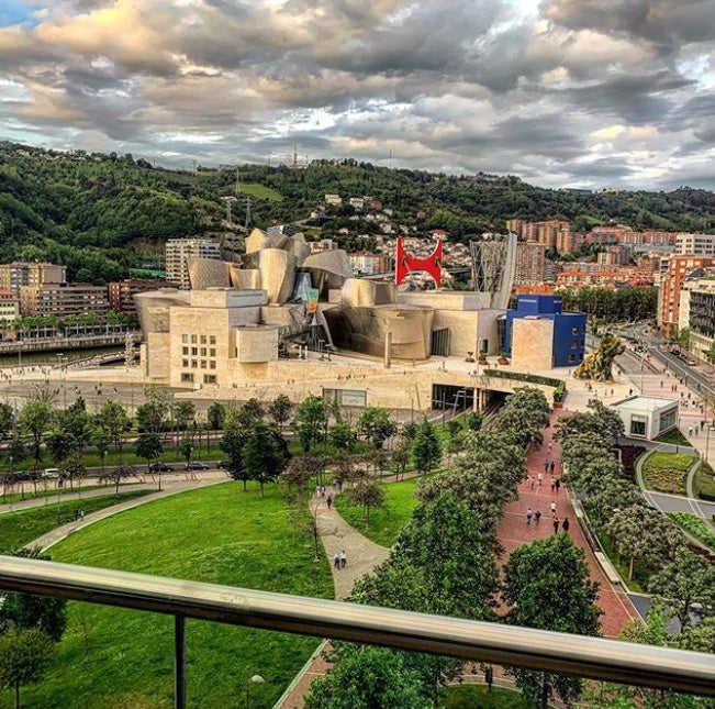 Vistas desde la casa de Iker Munain