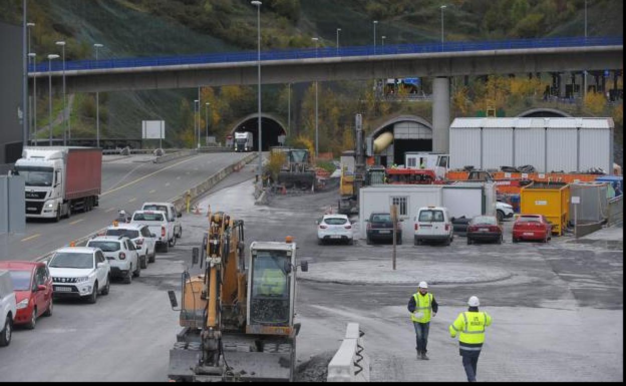 Imagen de archivo de las obras de la Supersur.