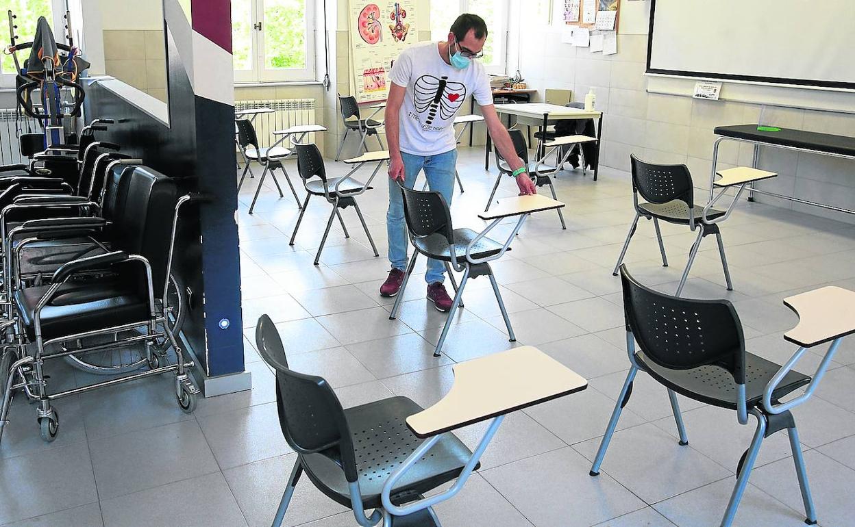 Los centros afrontan una vuelta a las aulas marcada por las medidas sanitarias