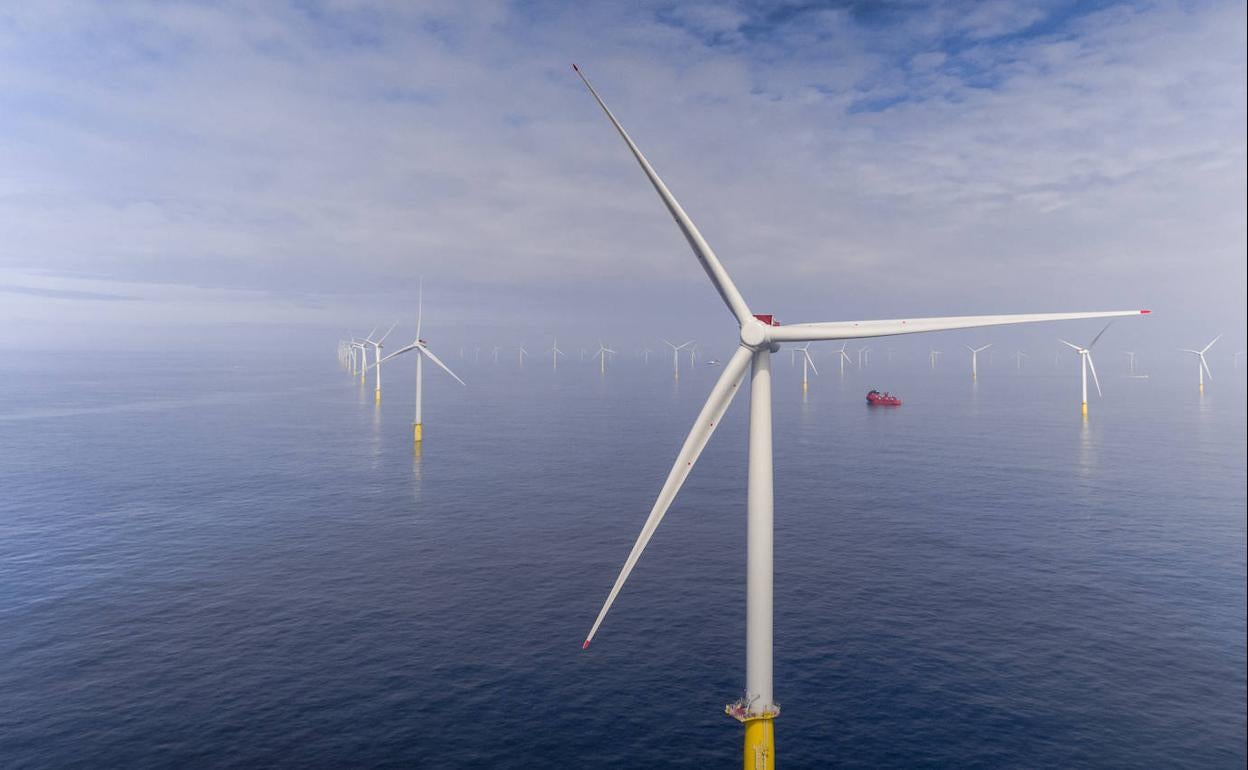 Aerogeneradores marinos de gran potencia de Gamesa 