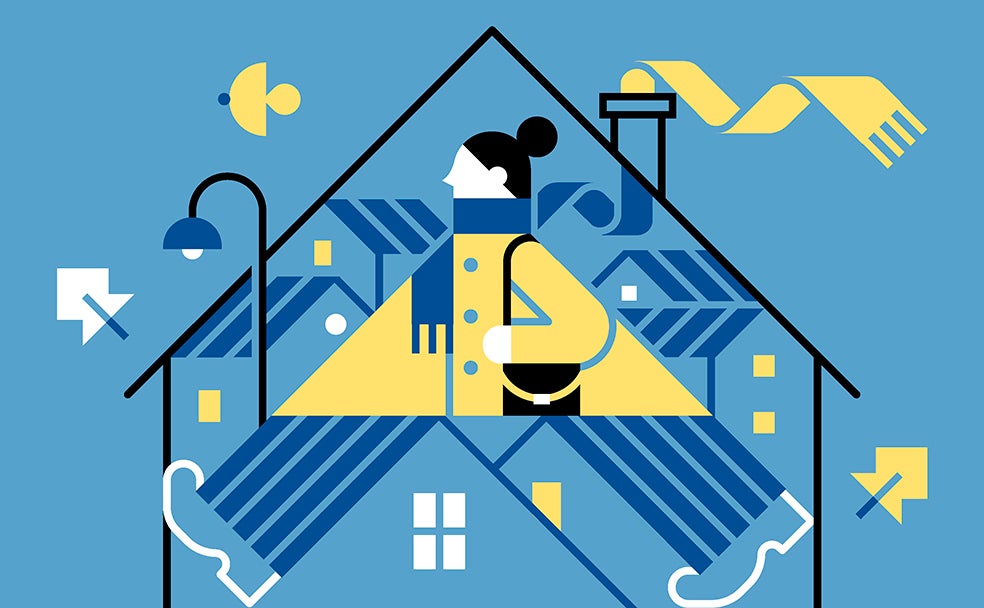 Espantapájaros de colores