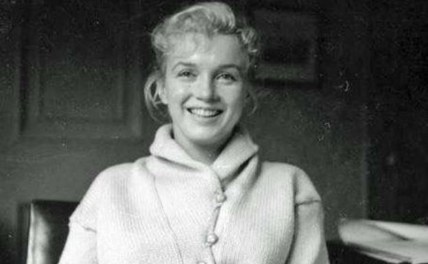 Marilyn al natural, foto de 1957. 