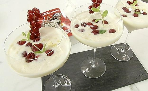 Receta de batido «muxu»