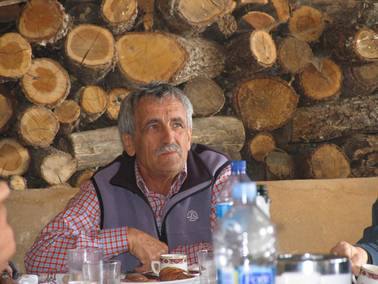 Ángel Landa en una de sus últimas fotografías.