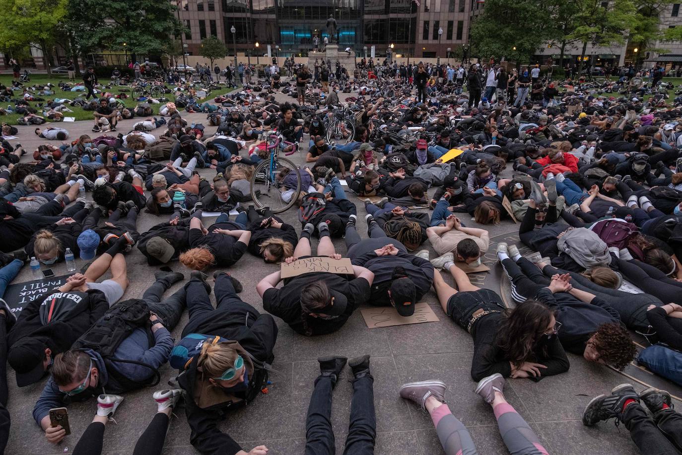 Fotos: Así ha sido la reacción mundial al asesinato de George Floyd