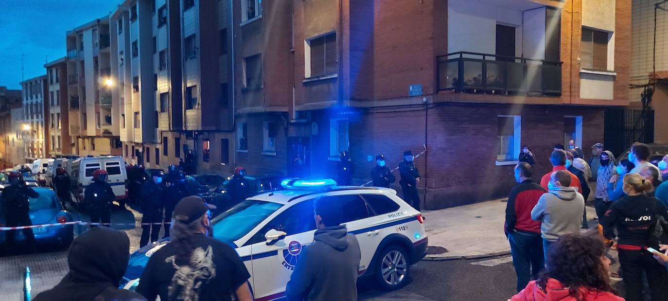 Fotos: Nuevo intento de desalojo en el barrio de Repelega