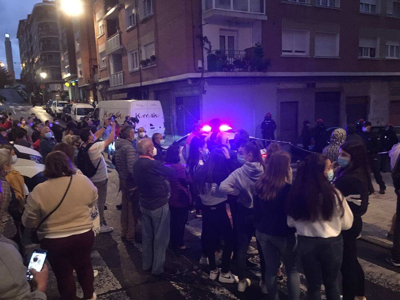 Fotos: Nuevo intento de desalojo en el barrio de Repelega