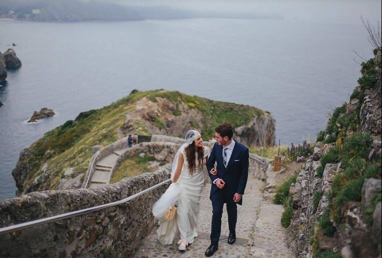 Fotos: Así fue la boda de Ibai Gómez e Ingrid Betancor