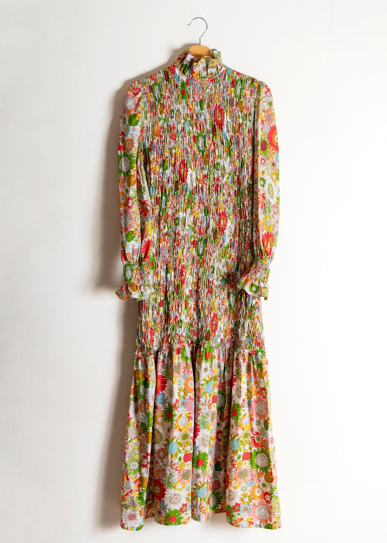 Vestido Aleria de María de la Orden Studio (150 euros).