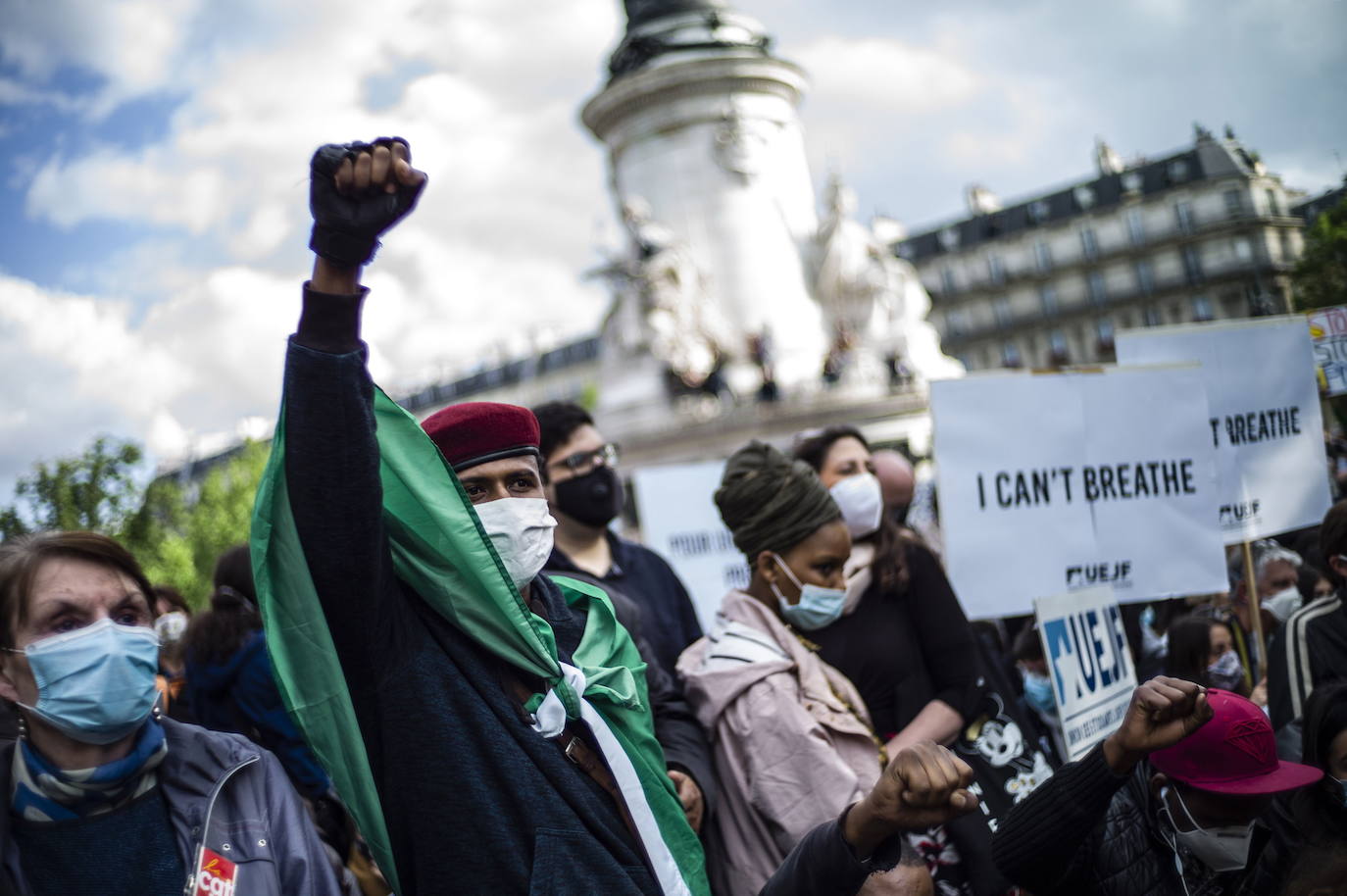 Fotos: Emotiva despedida a George Floyd