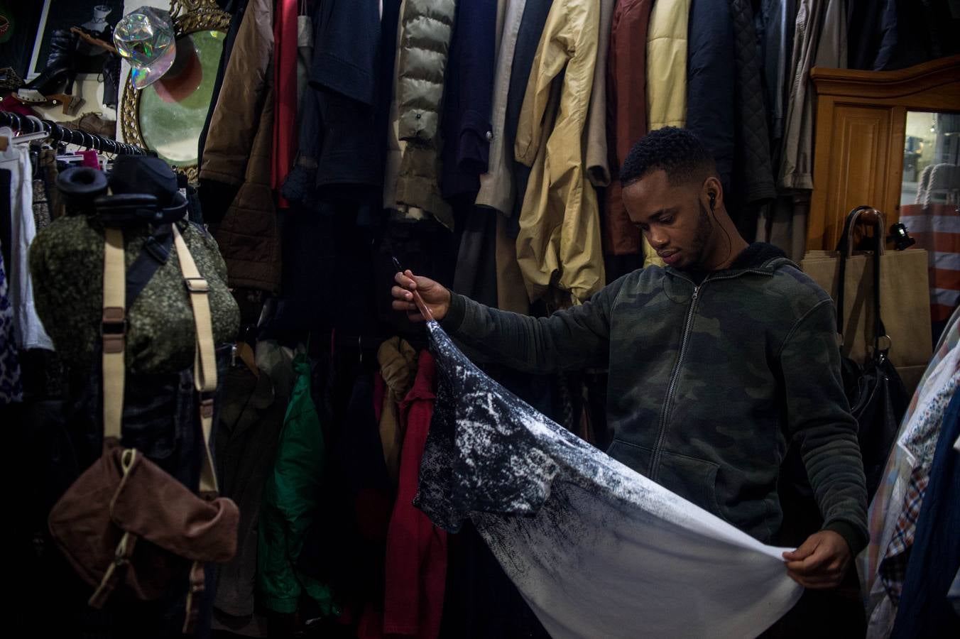 Fotos: Así vive la comunidad negra en Bilbao la desescalada.