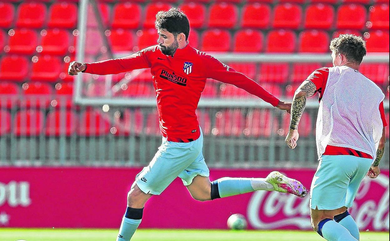 Recuperado. Diego Costa se ha convertido en la rpincipal baza atacante del Atlético. 