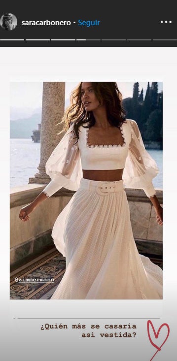 Fotos: Las firmas nupciales vascas avalan el vestido de novia con el que se volvería a casar Sara Carbonero