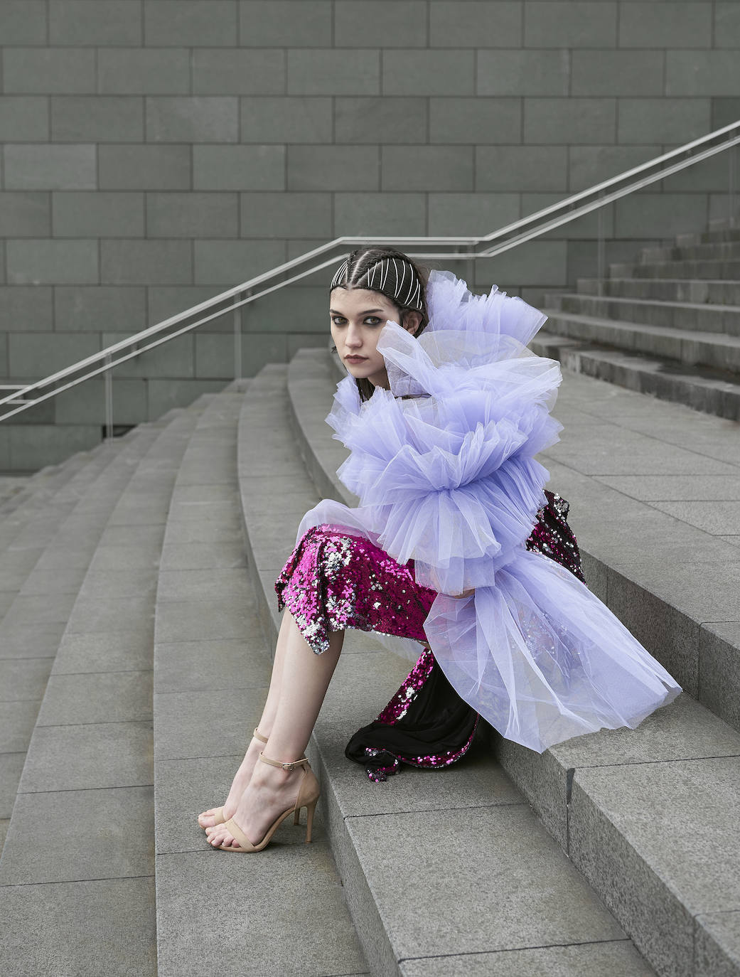 Fotos: Pasarela en un Bilbao desierto: así se interpreta el silencio que vivió la villa a través de la moda