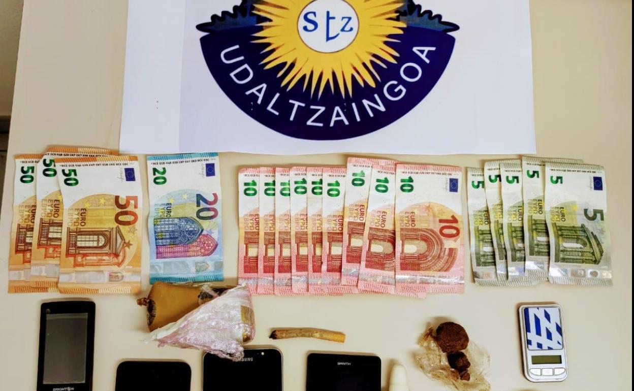 Un detenido por tráfico de drogas en Santurtzi