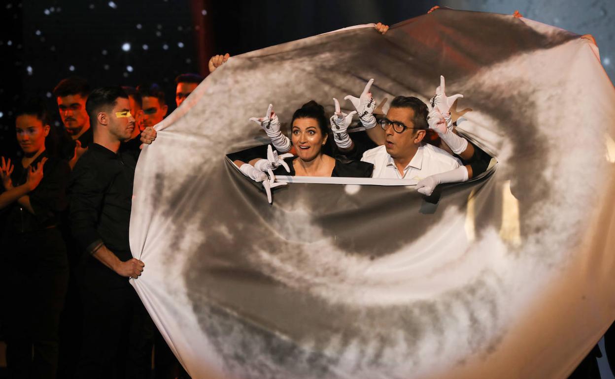 Silvia Abril y Andreu Buenafuente presentaron la última edición de los Premios Goya, el pasado 25 de enero en Málaga.