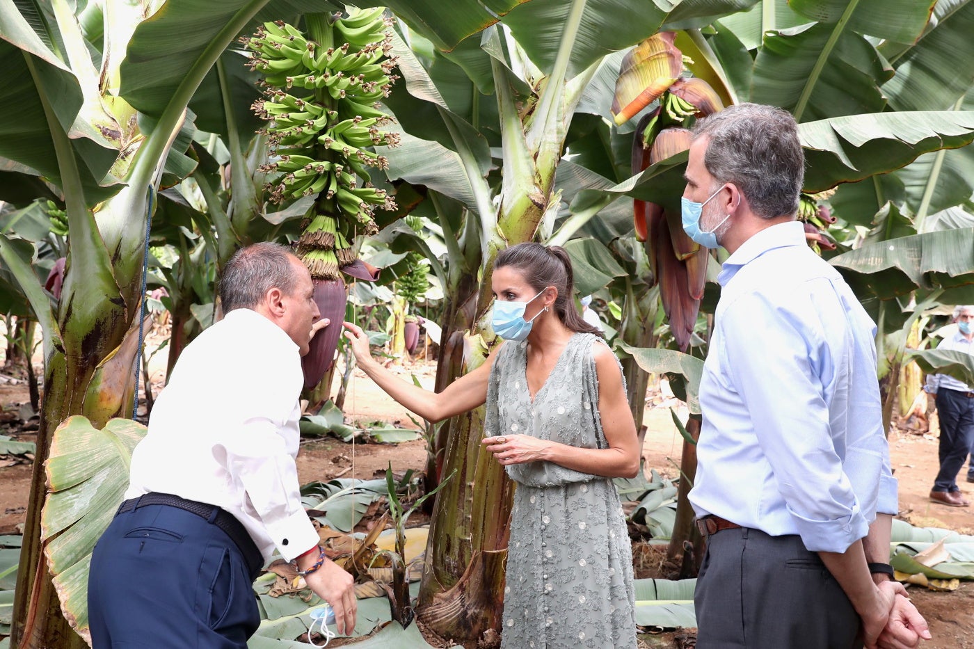 Fotos: Doña Letizia estrena nuevo modelo de alpargatas riojanas y un vestido que puede ser tuyo por 25 euros