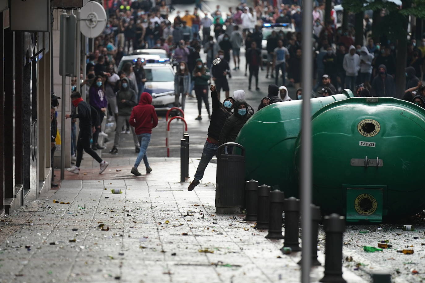 Fotos: El mitin de Vox en Sestao, en imágenes