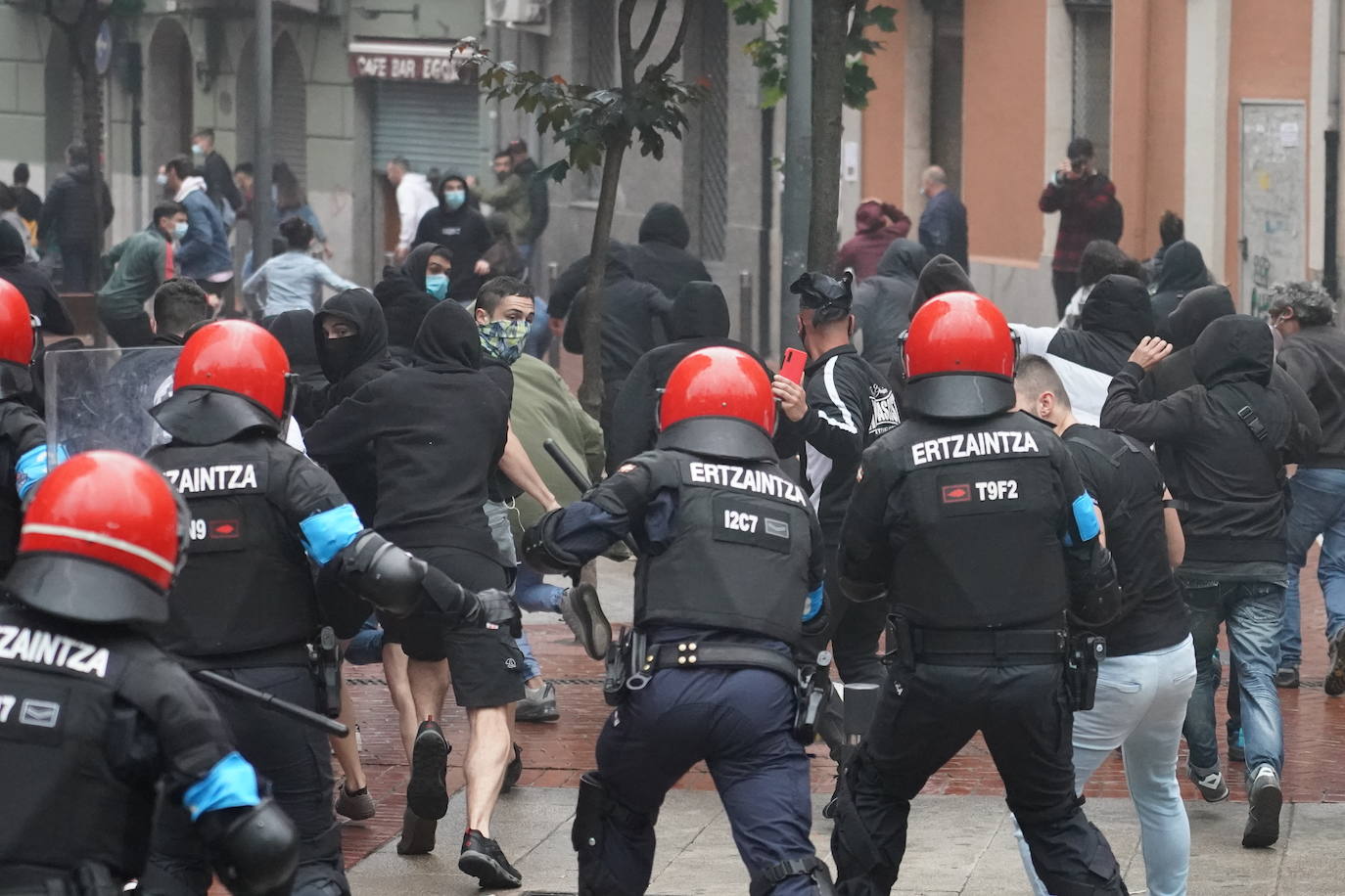 Fotos: El mitin de Vox en Sestao, en imágenes