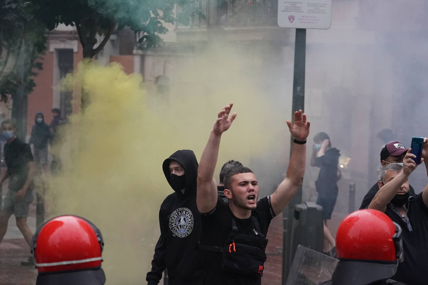 Fotos: El mitin de Vox en Sestao, en imágenes