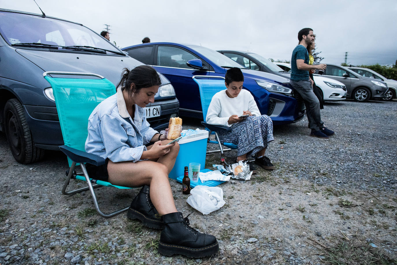 Fotos: Belako en el autocine de Getxo