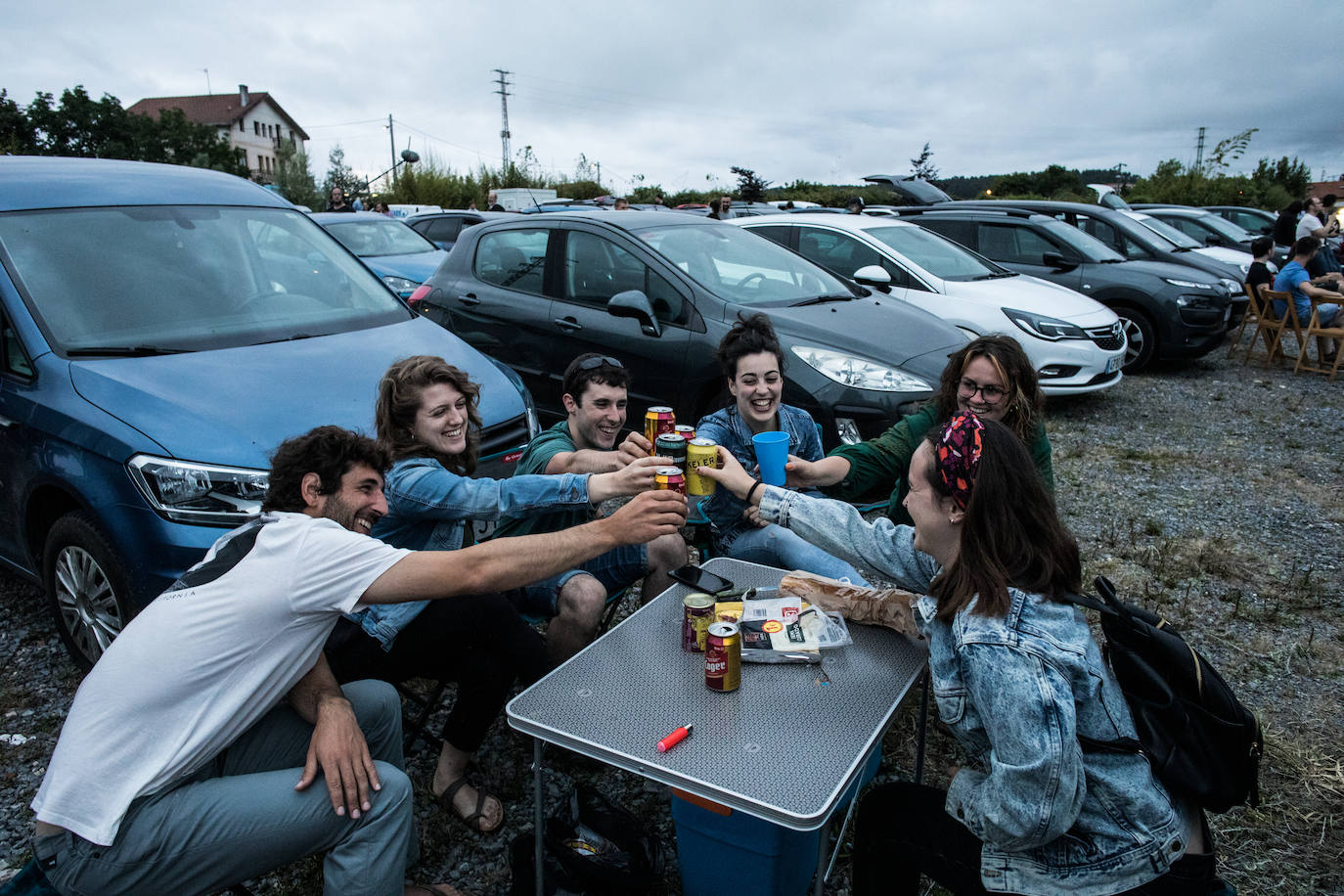 Fotos: Belako en el autocine de Getxo