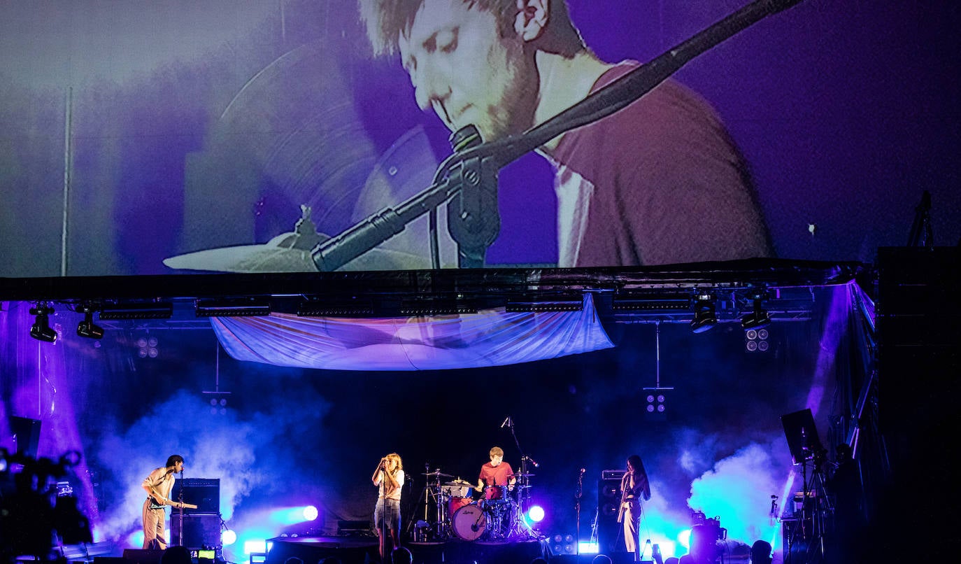 Fotos: Belako en el autocine de Getxo