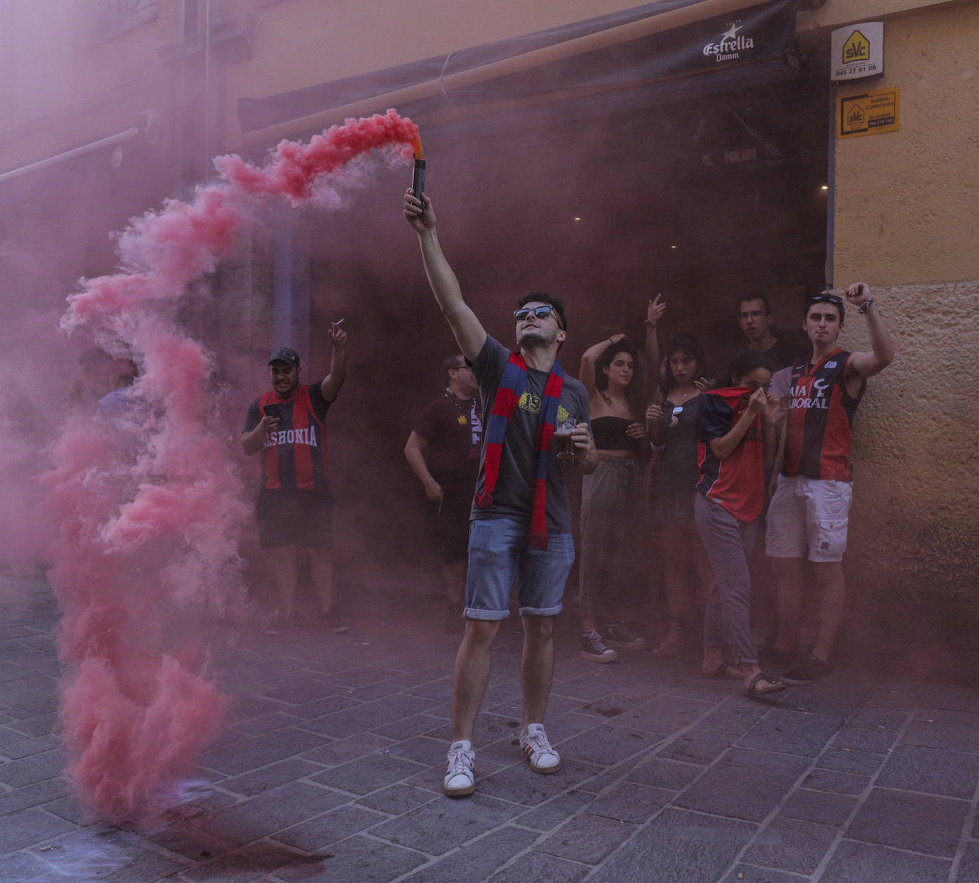 Bengalas en la Kutxi.