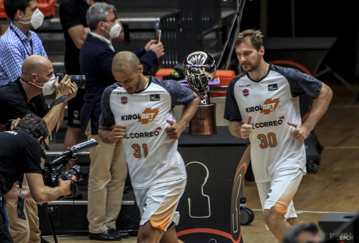 Las fotos del partido. 