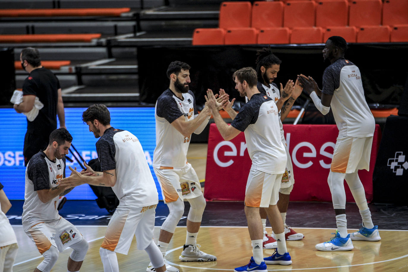 Las fotos del partido. 