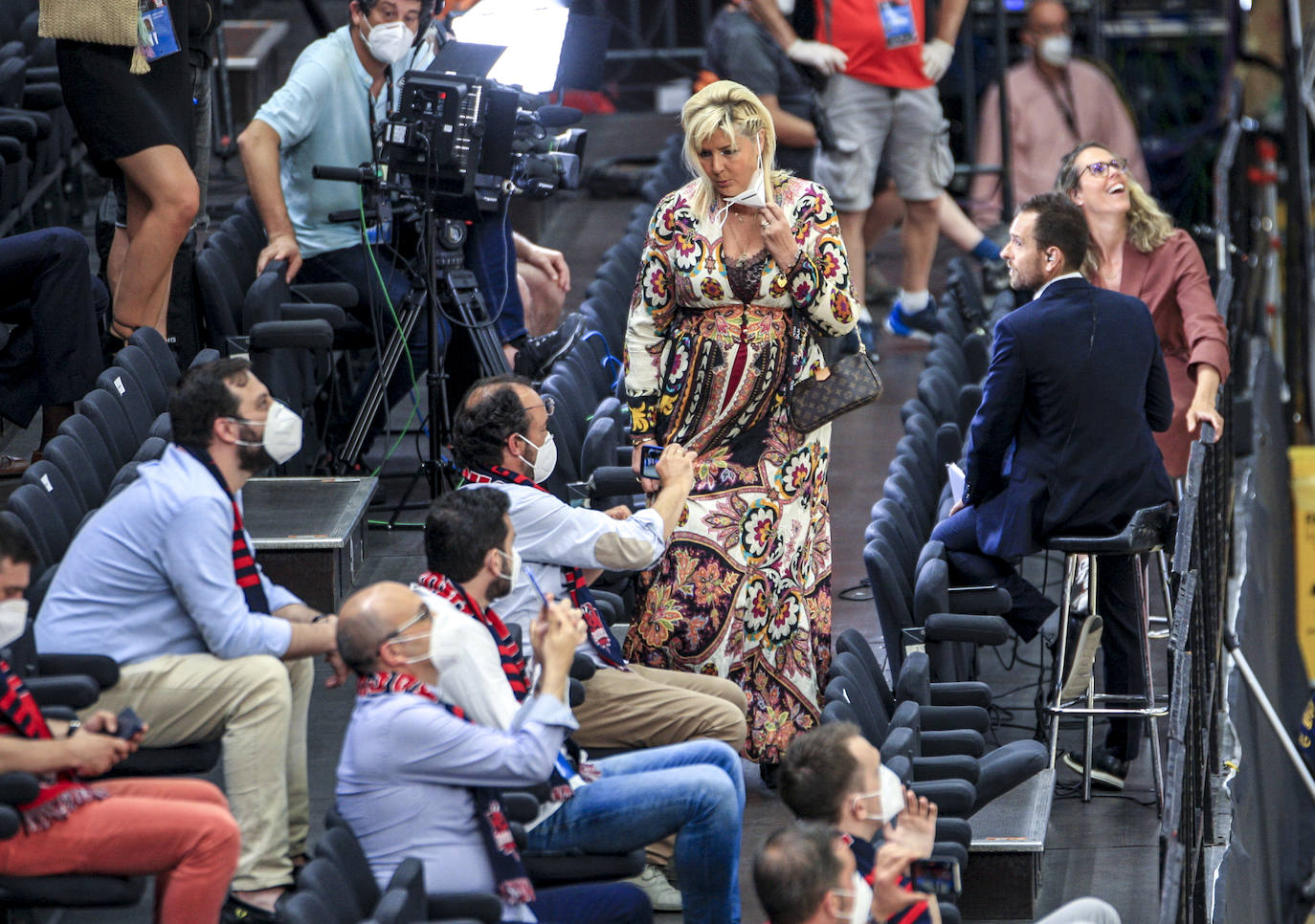 Las fotos del partido. 