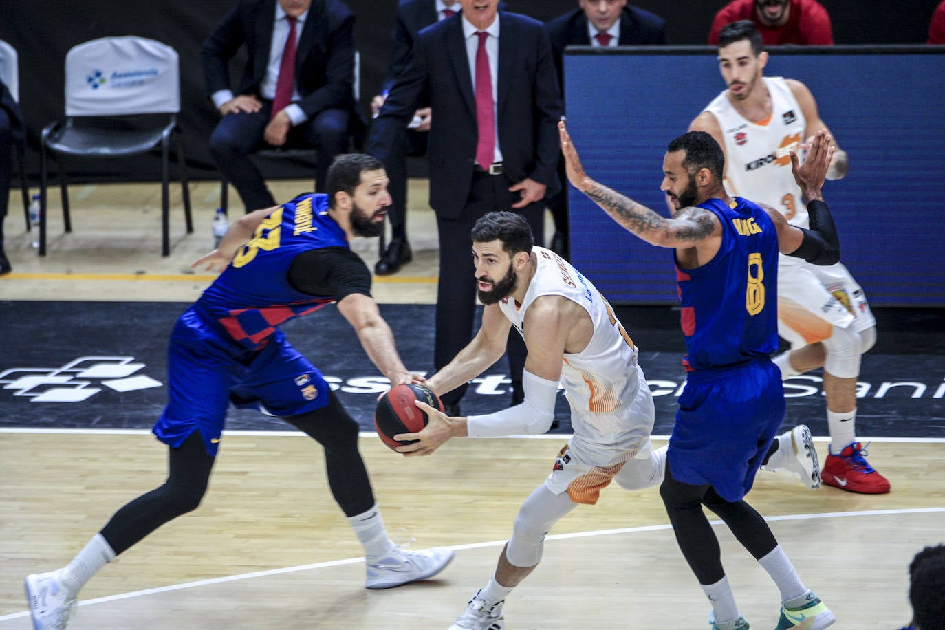 Las fotos del partido. 