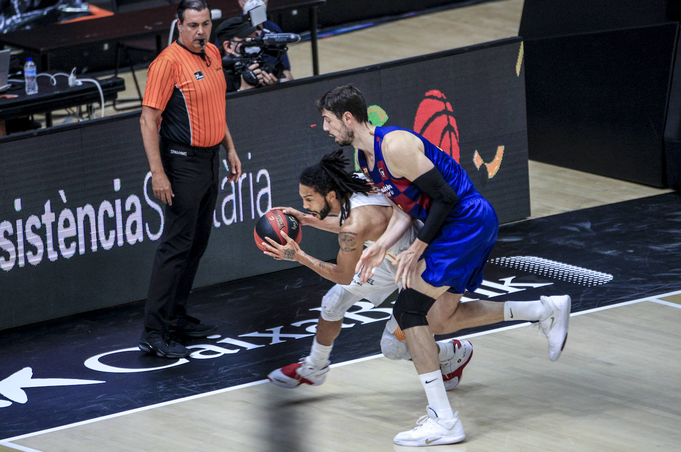 Las fotos del partido. 