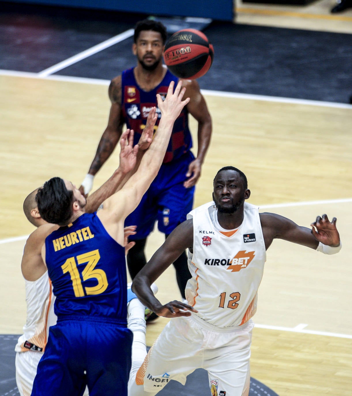 Las fotos del partido. 