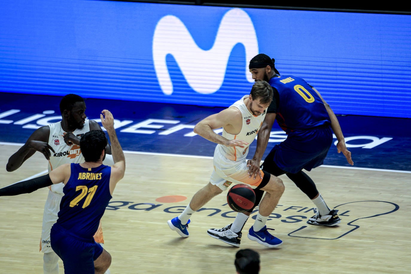 Las fotos del partido. 