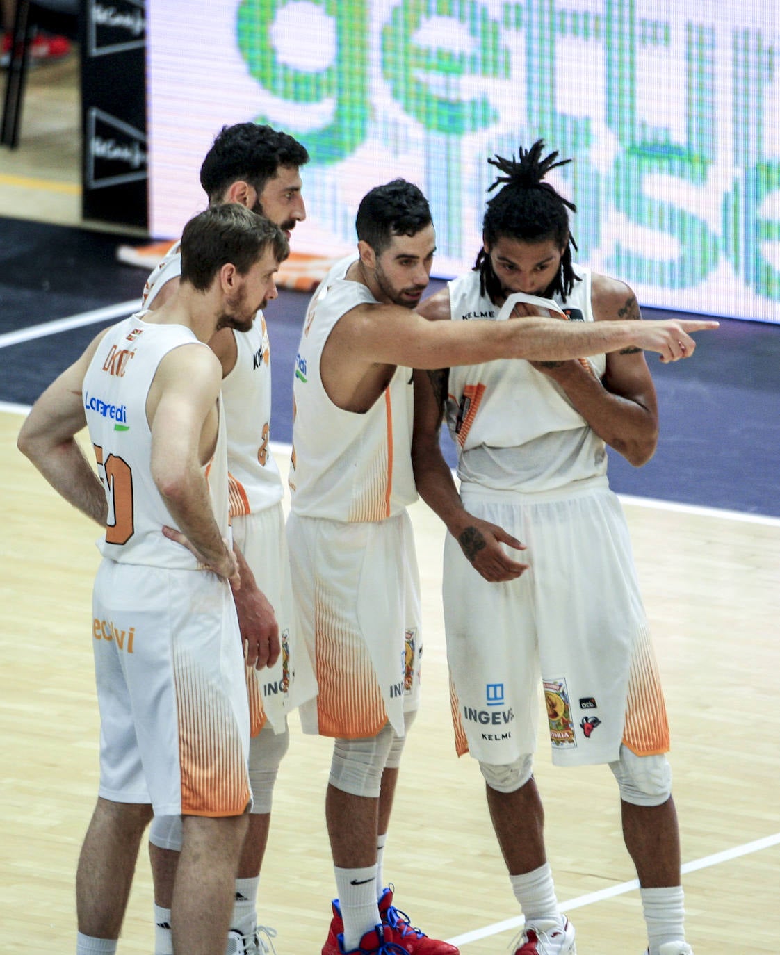 Las fotos del partido. 