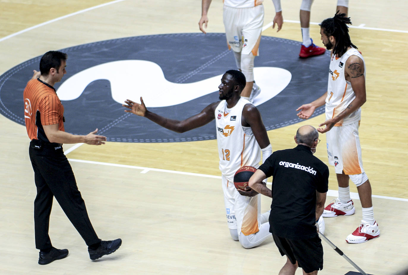 Las fotos del partido. 