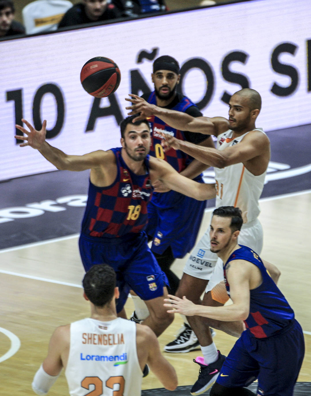 Las fotos del partido. 