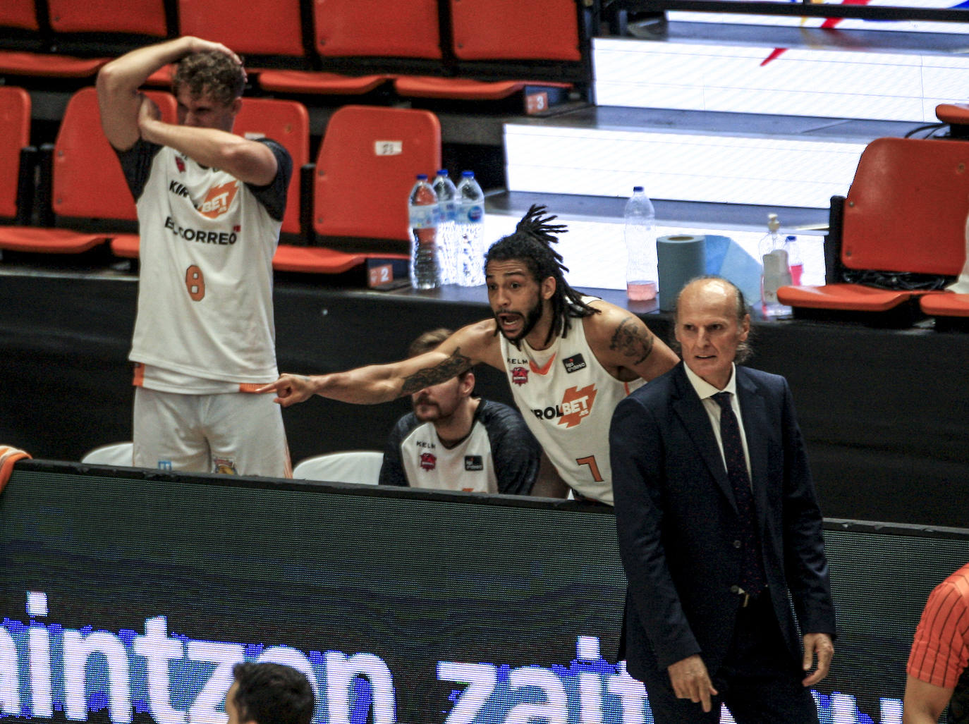 Las fotos del partido. 