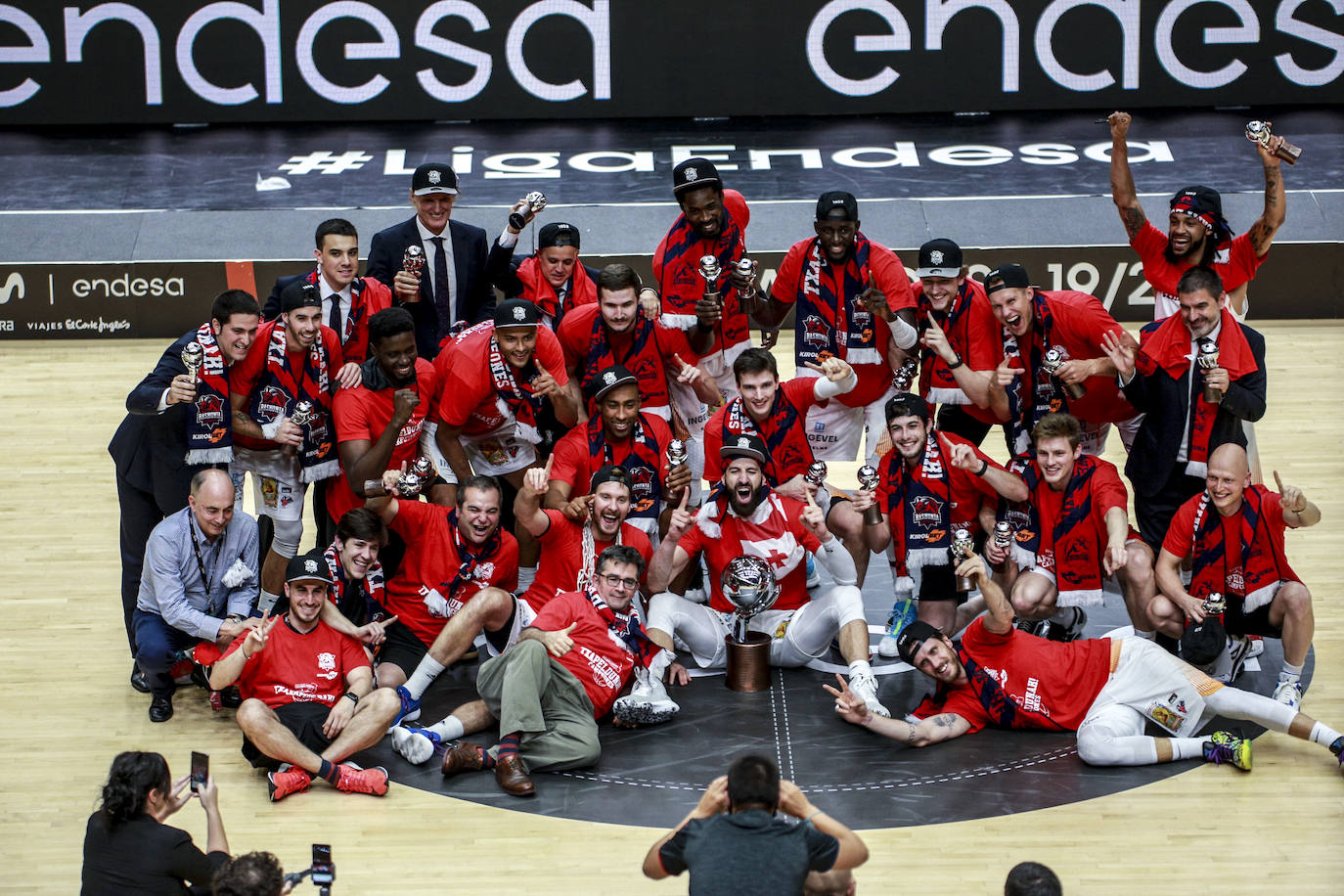 Las fotos del partido. 