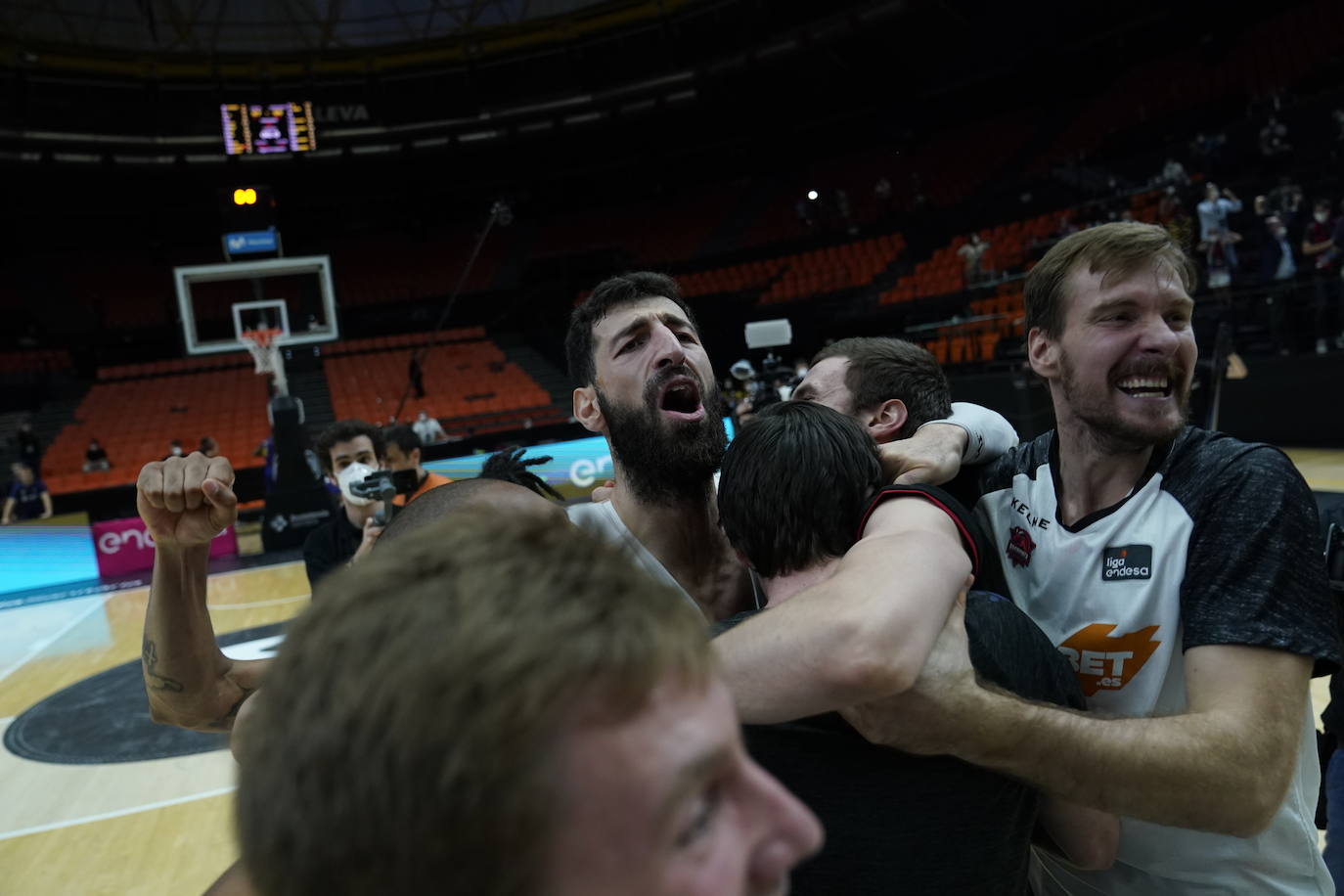 Las fotos del partido. 