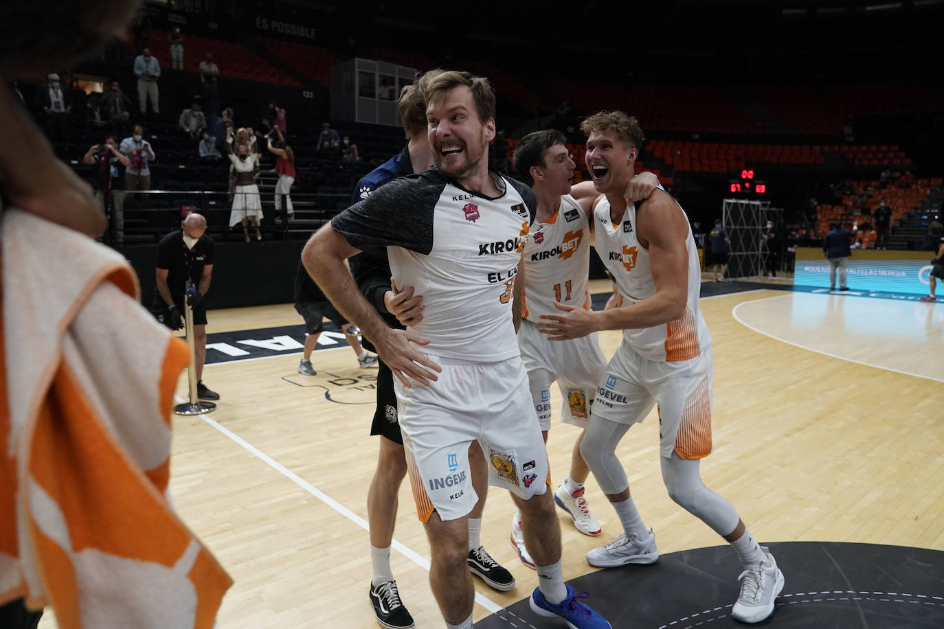 Las fotos del partido. 