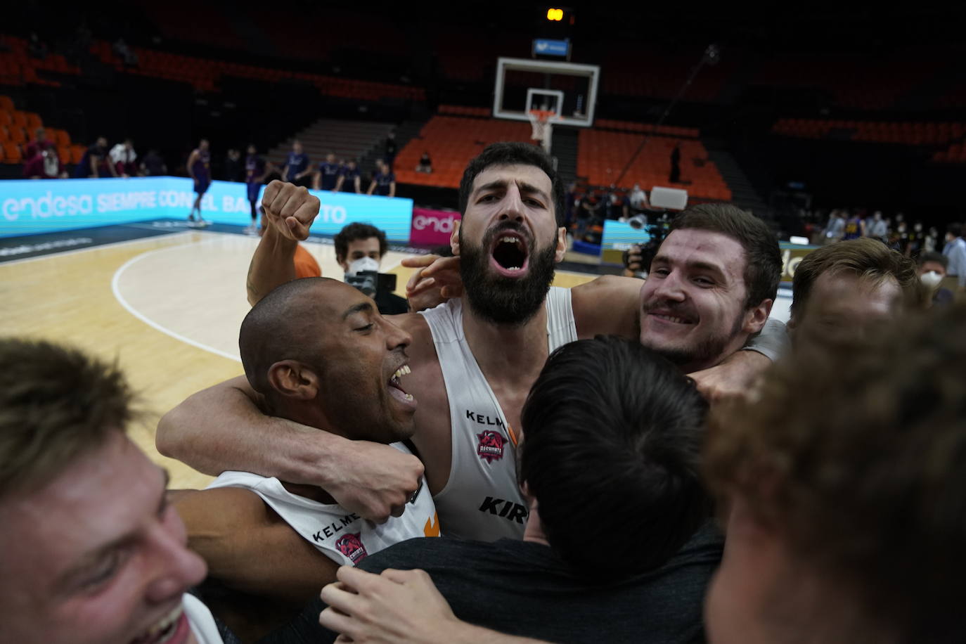 Las fotos del partido. 