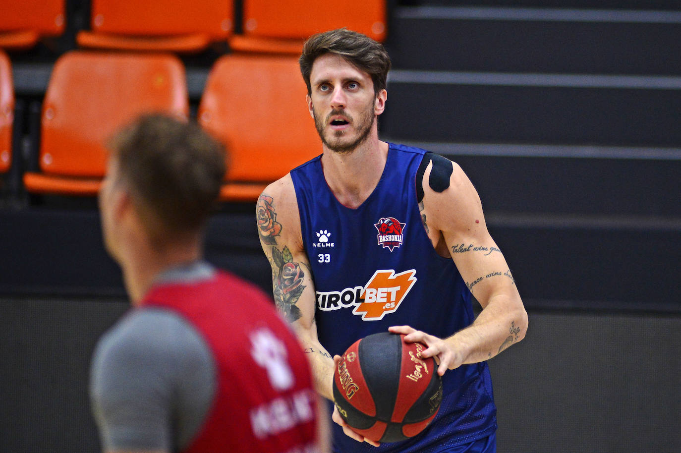 Fotos: Sesión de tiro antes de la gran cita