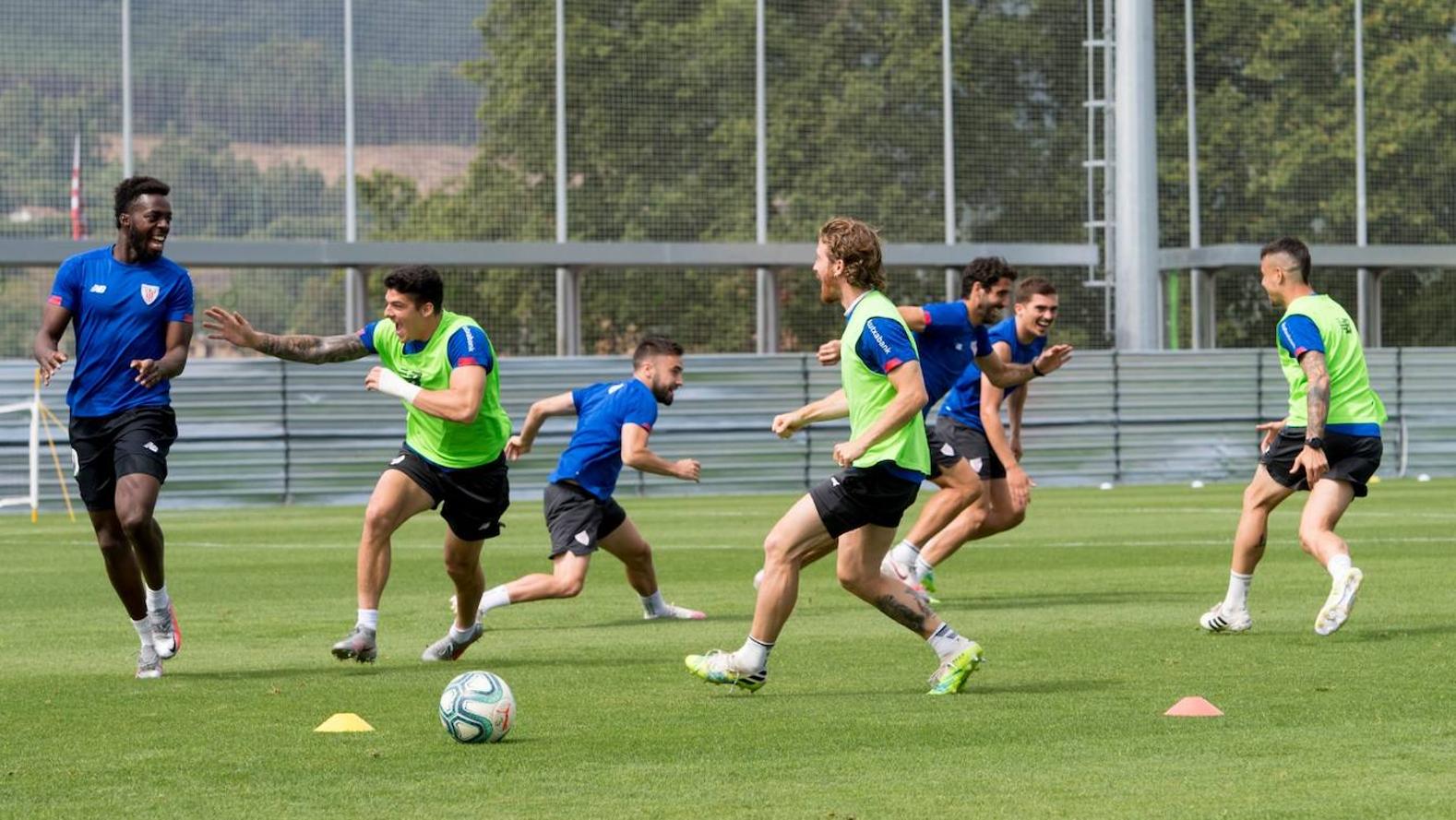 Positivismo en los entrenamentos previo al duelo ante el Sevilla