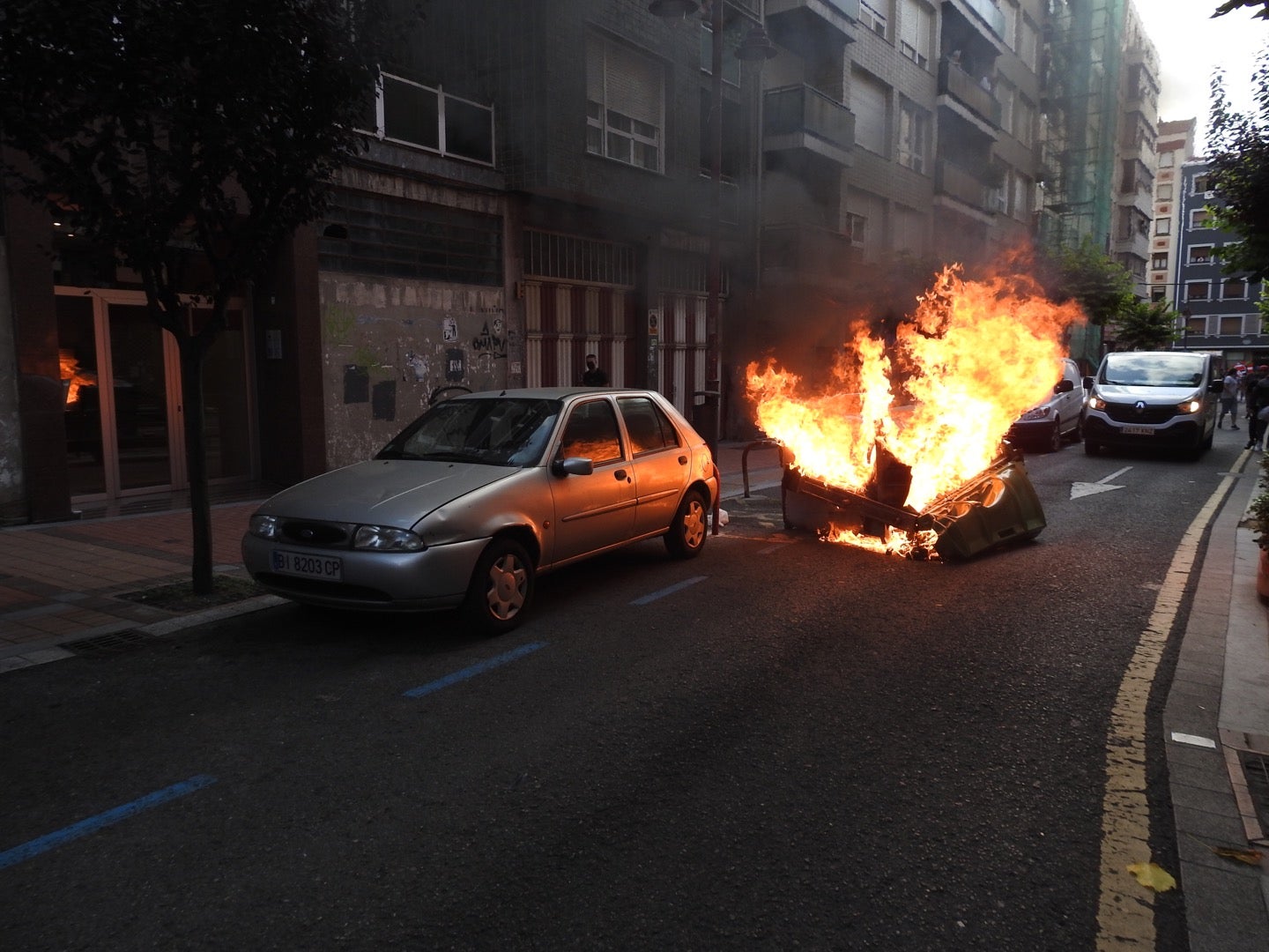 Fotos: Disturbios en un mitin de Vox en Barakaldo